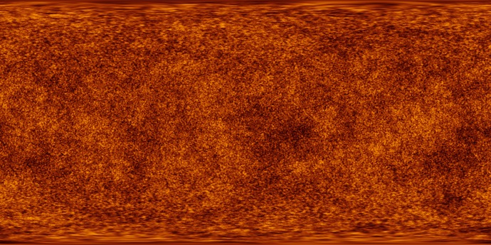 Image | Planck's Cosmic Microwave Background Map (alt. color scheme) .  Planck Data Center